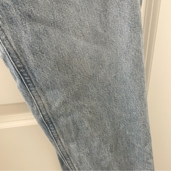 SALE! Agolde Button Front Straight Leg Classic Blue Women's Jeans Size 26 - Picture 9 of 9